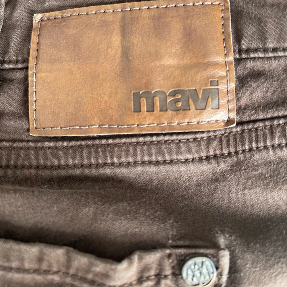 Mavi Men’s Straight Leg Pants Zach Mocho Brown Twill 40x32 5 pocket Stretch